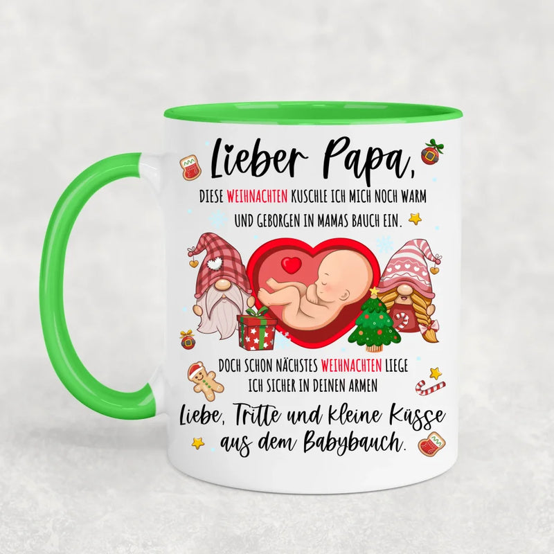 Eingekuschelt - Personalisierte Tasse