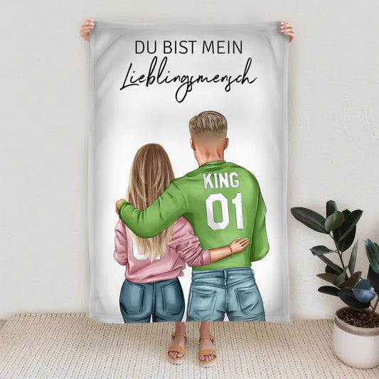 Koppel - Gepersonaliseerde deken 
