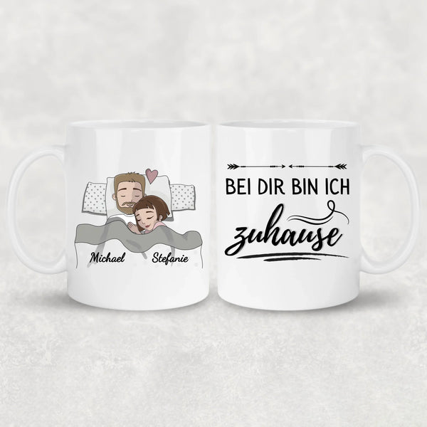 Schlafmützen - Personalisierte Tasse