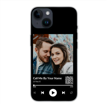 Favoriete liedje - gepersonaliseerde telefoonhoesje 