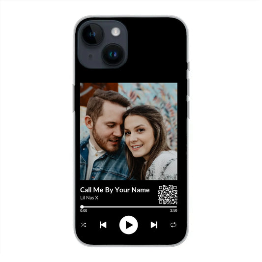 Favoriete liedje - gepersonaliseerde telefoonhoesje 