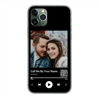 Favoriete liedje - gepersonaliseerde telefoonhoesje 