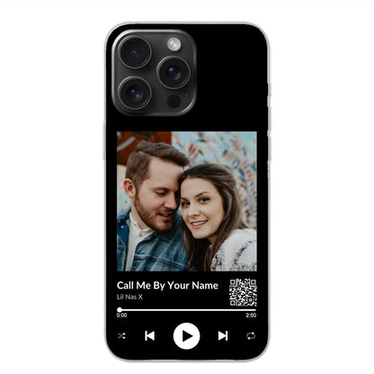 Favoriete liedje - gepersonaliseerde telefoonhoesje 
