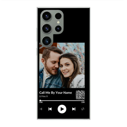 Favoriete liedje - gepersonaliseerde telefoonhoesje 