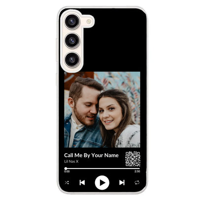 Favoriete liedje - gepersonaliseerde telefoonhoesje 