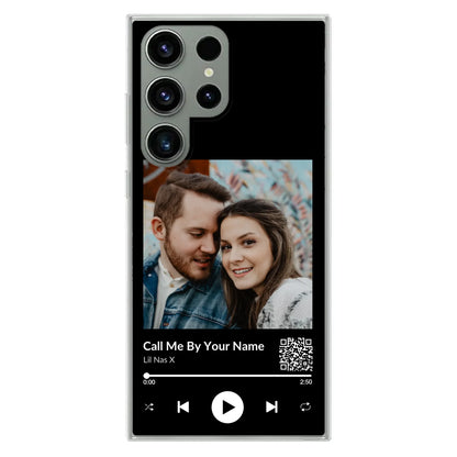 Favoriete liedje - gepersonaliseerde telefoonhoesje 