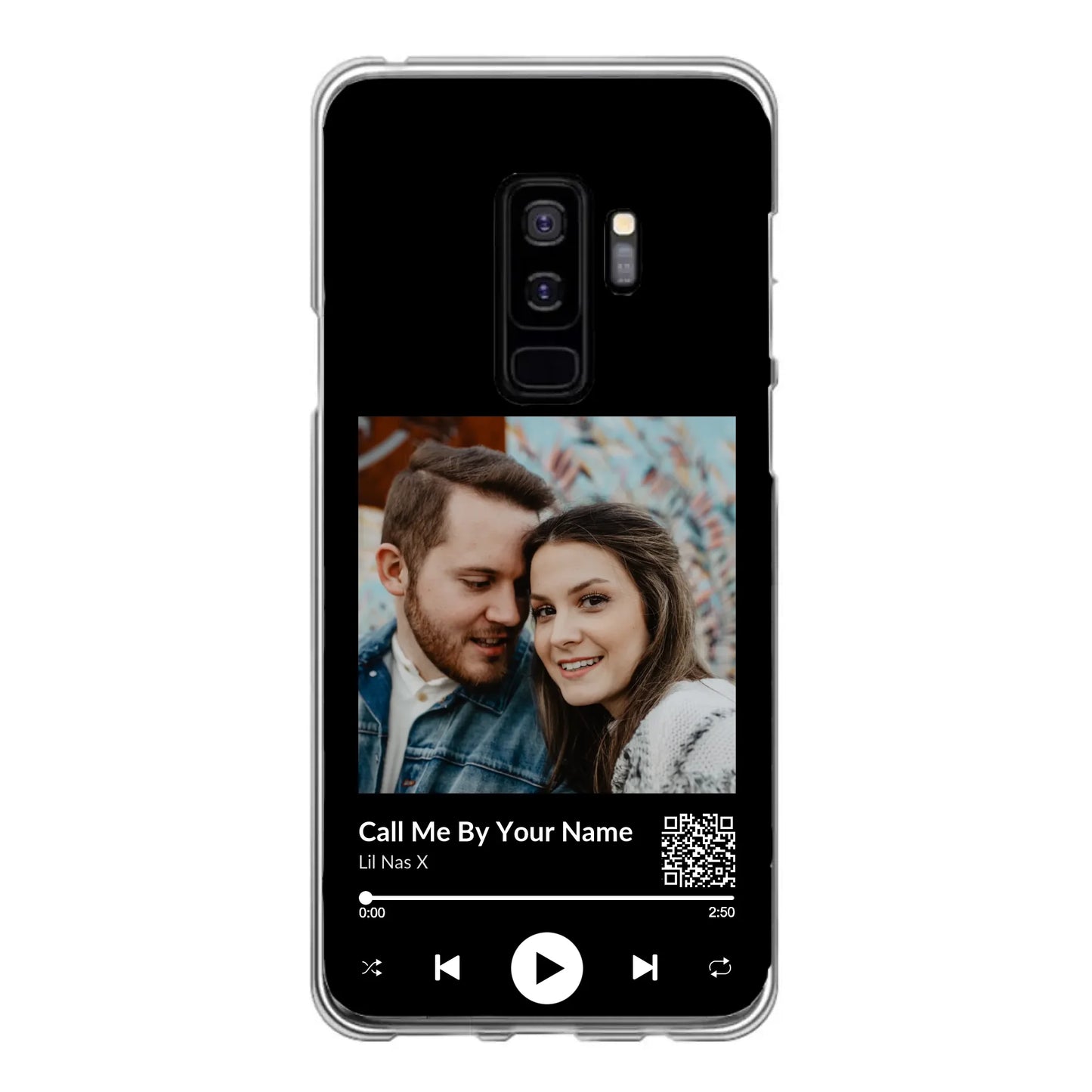 Favoriete liedje - gepersonaliseerde telefoonhoesje 