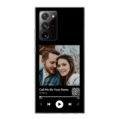 Favoriete liedje - gepersonaliseerde telefoonhoesje 