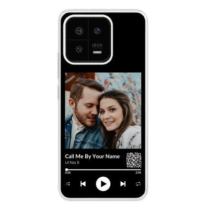 Favoriete liedje - gepersonaliseerde telefoonhoesje 