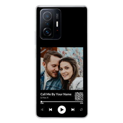 Favoriete liedje - gepersonaliseerde telefoonhoesje 