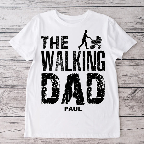 Walking Dad - Personalisiertes T-Shirt