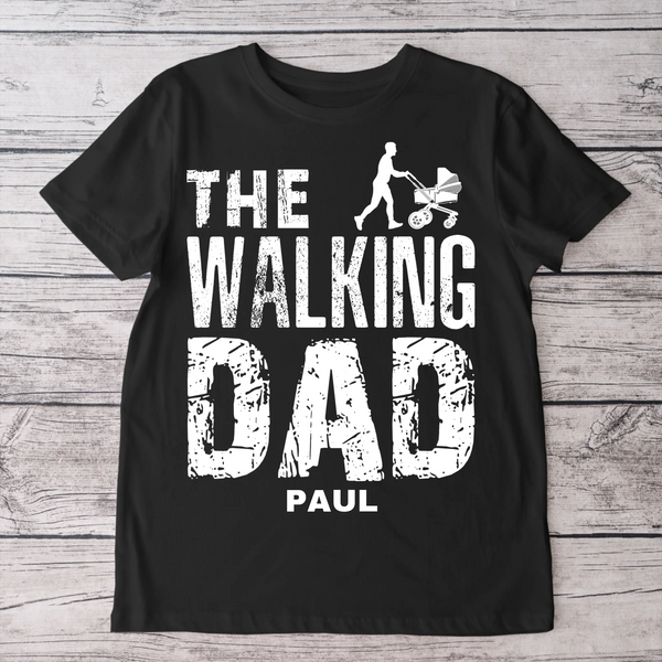 Walking Dad - Personalisiertes T-Shirt