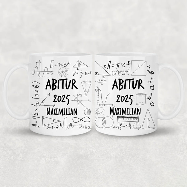 Abschluss - Personalisierte Tasse