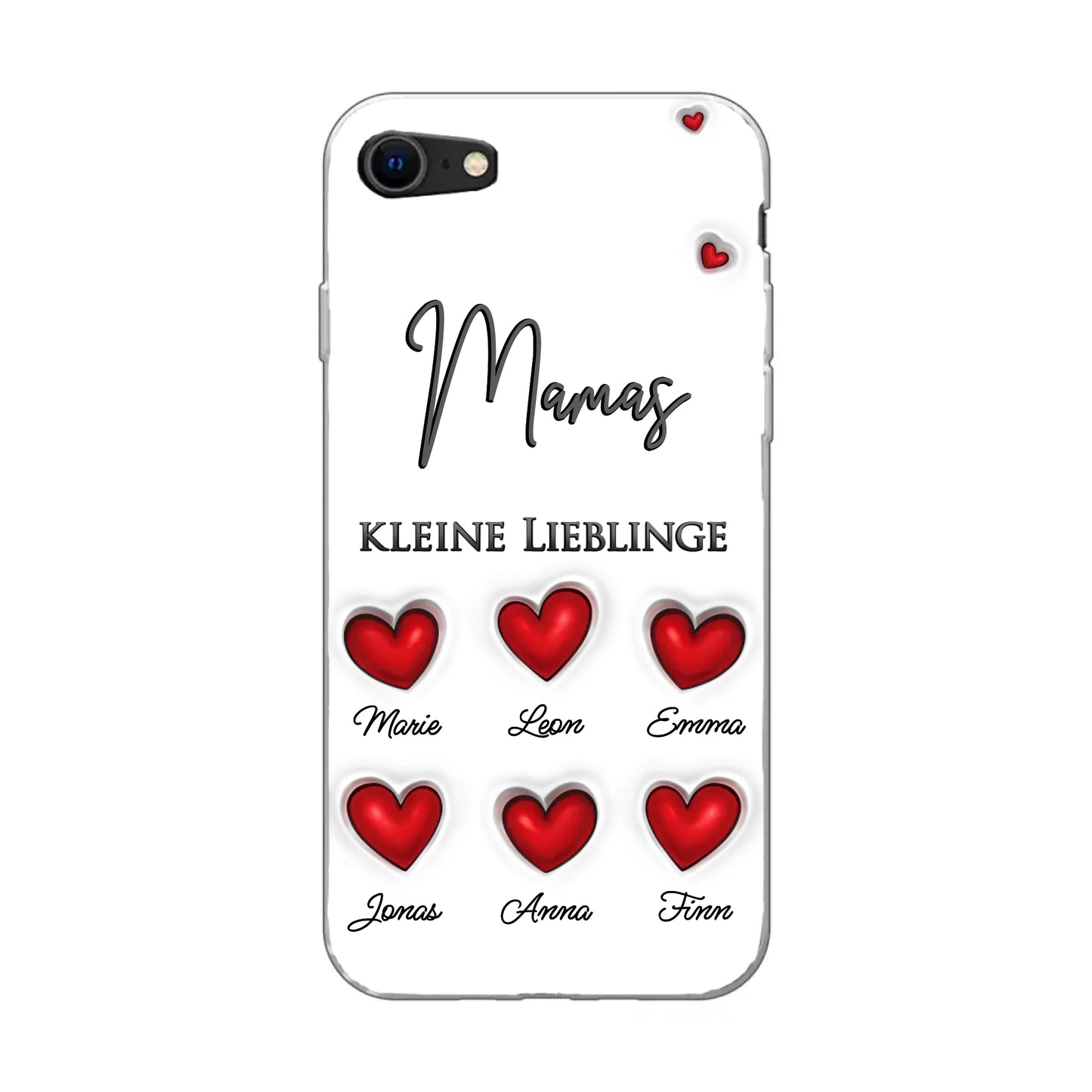 Little Darlings (Harten) - Gepersonaliseerd telefoonhoesje 