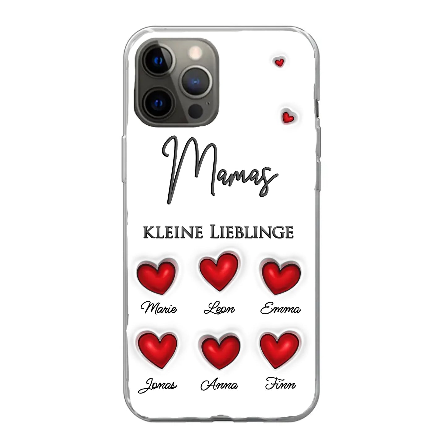 Little Darlings (Harten) - Gepersonaliseerd telefoonhoesje 