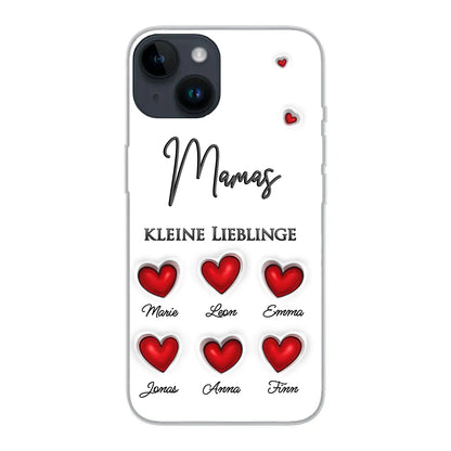 Little Darlings (Harten) - Gepersonaliseerd telefoonhoesje 