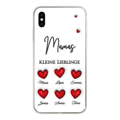 Little Darlings (Harten) - Gepersonaliseerd telefoonhoesje 