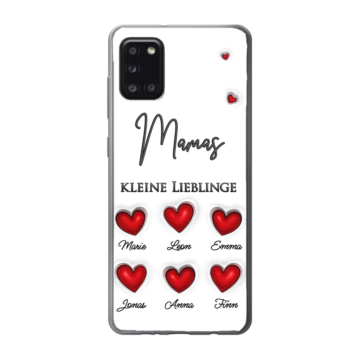 Little Darlings (Harten) - Gepersonaliseerd telefoonhoesje 