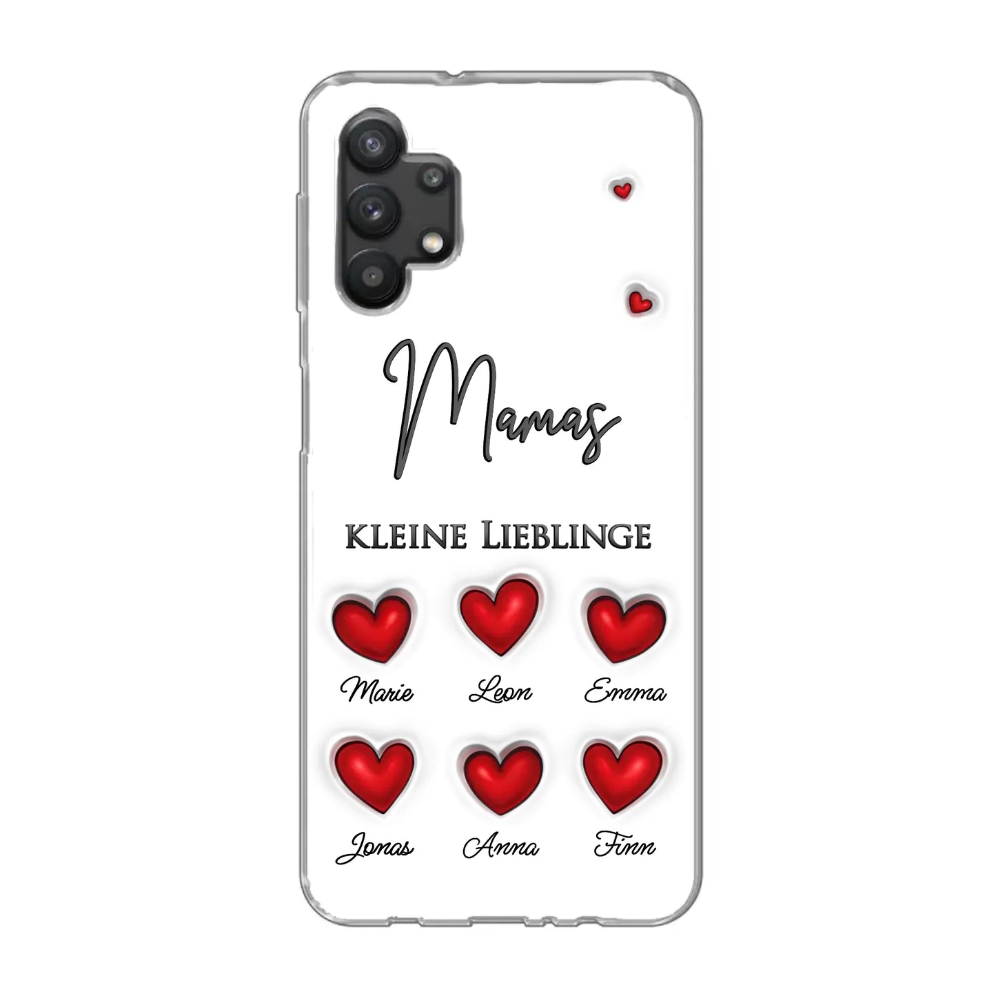 Little Darlings (Harten) - Gepersonaliseerd telefoonhoesje 