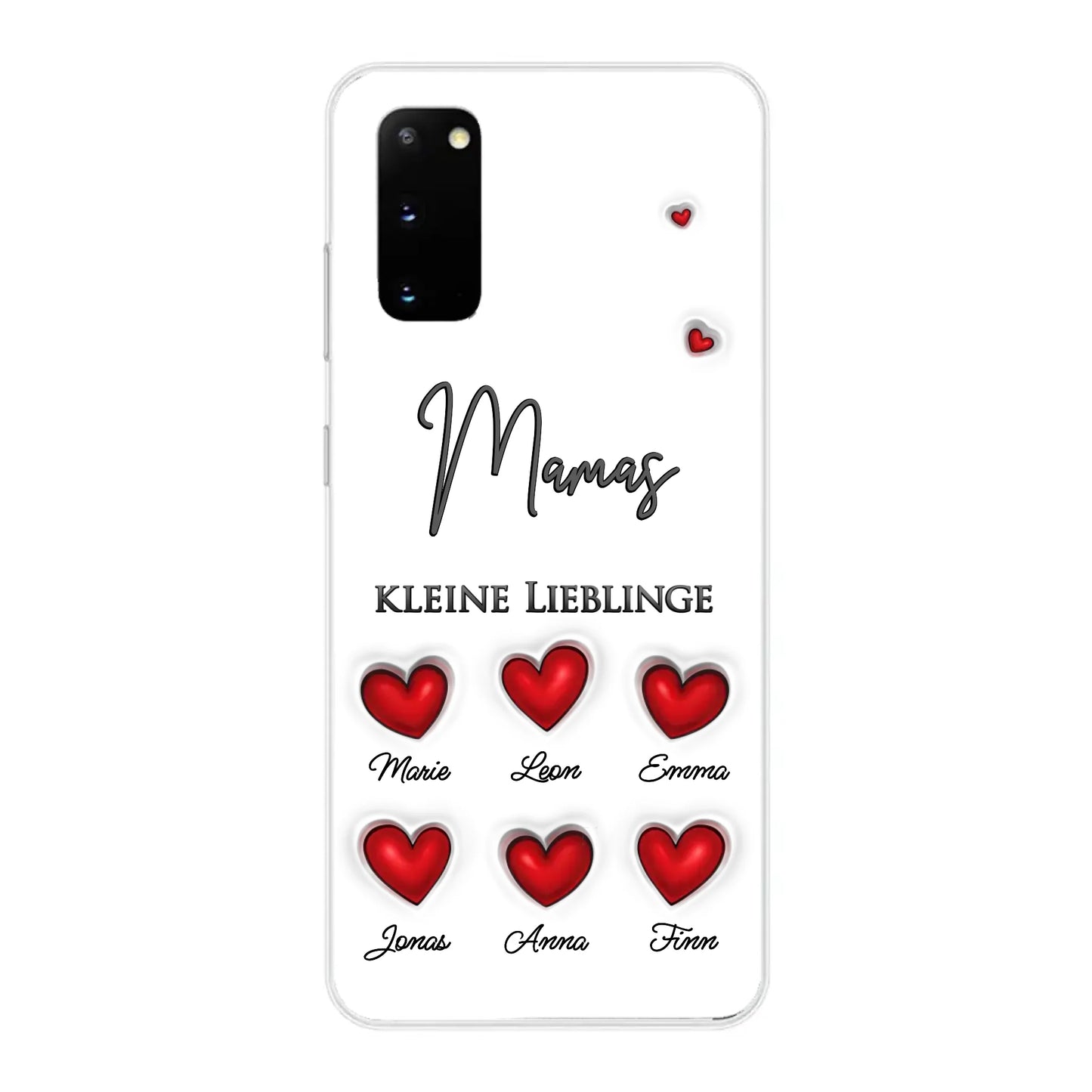 Little Darlings (Harten) - Gepersonaliseerd telefoonhoesje 