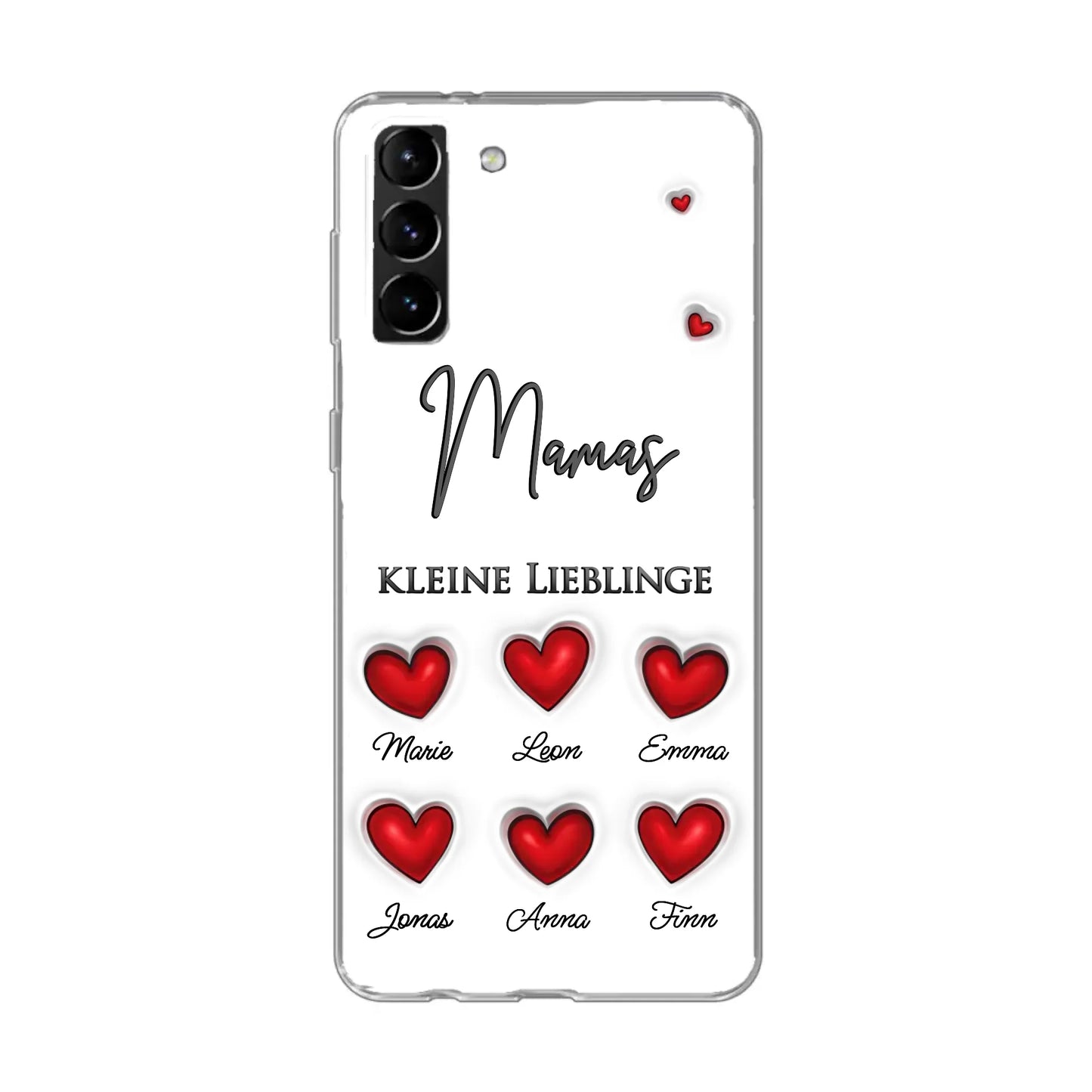 Little Darlings (Harten) - Gepersonaliseerd telefoonhoesje 