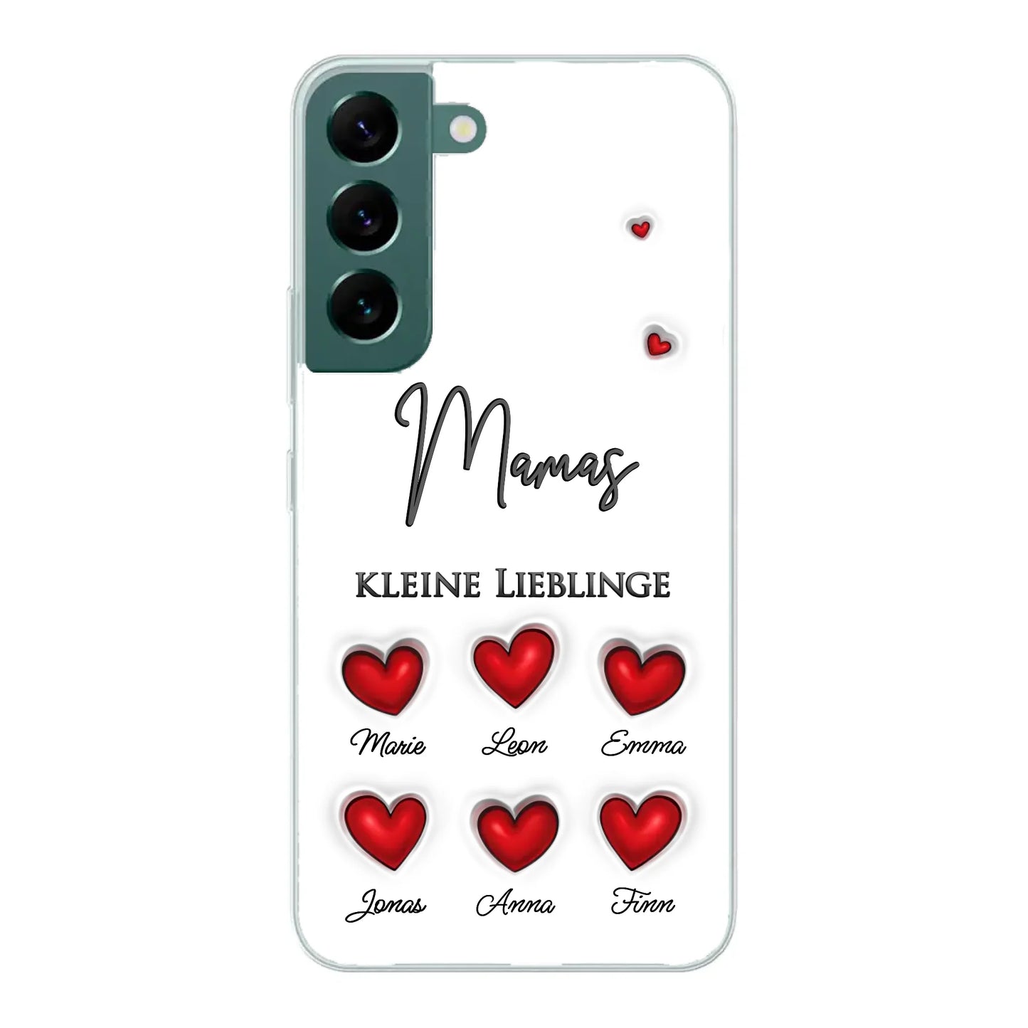 Little Darlings (Harten) - Gepersonaliseerd telefoonhoesje 