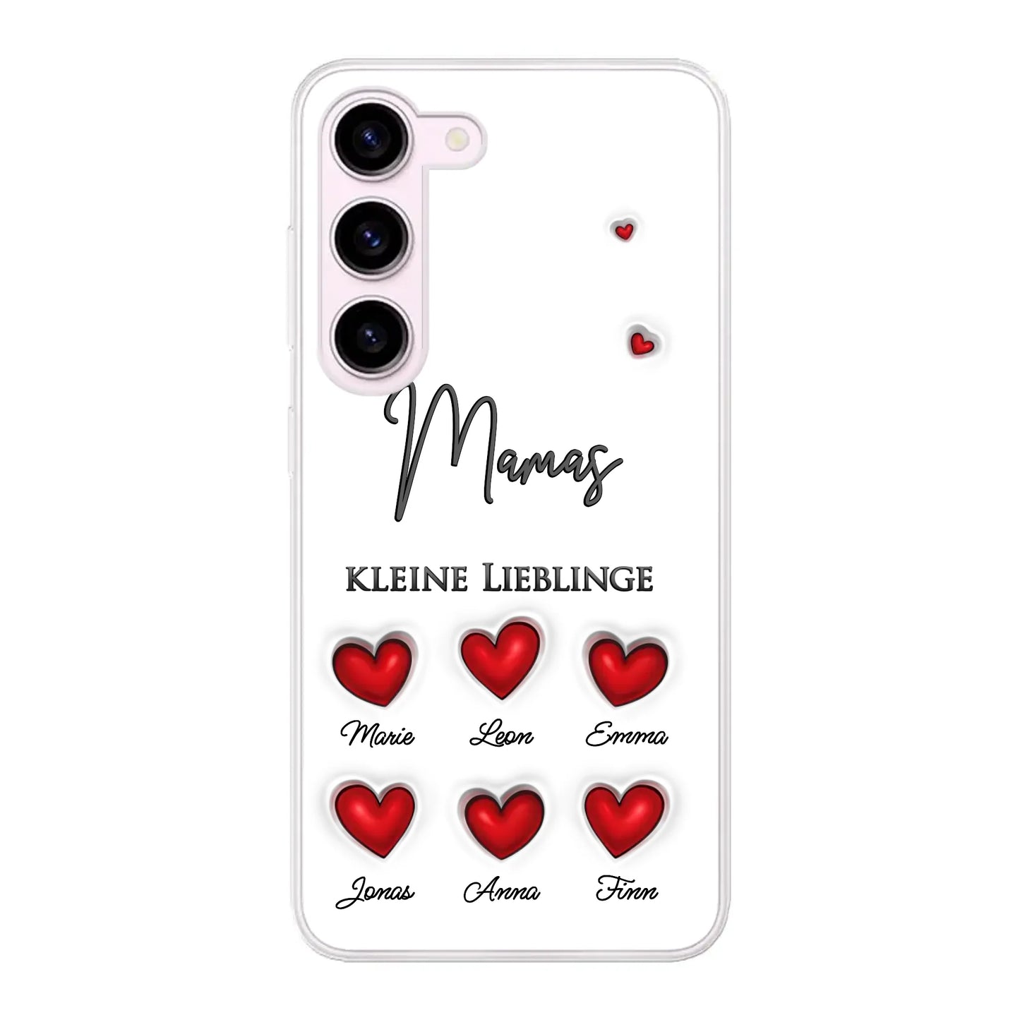 Little Darlings (Harten) - Gepersonaliseerd telefoonhoesje 