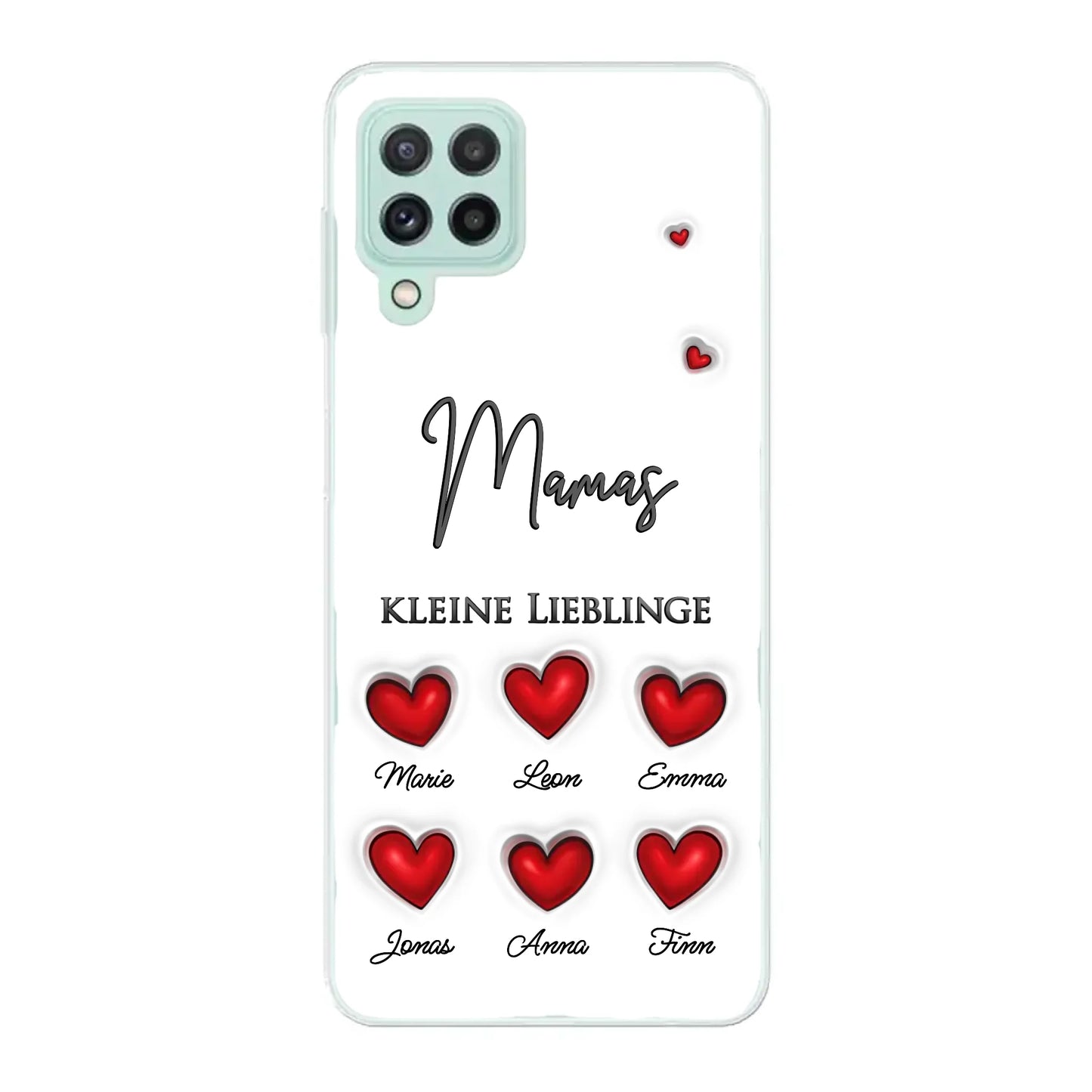 Little Darlings (Harten) - Gepersonaliseerd telefoonhoesje 