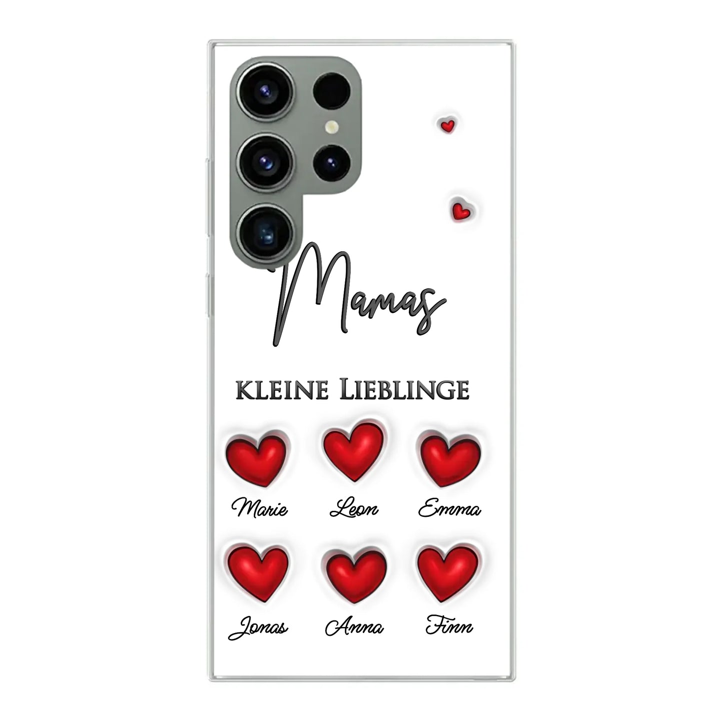 Little Darlings (Harten) - Gepersonaliseerd telefoonhoesje 