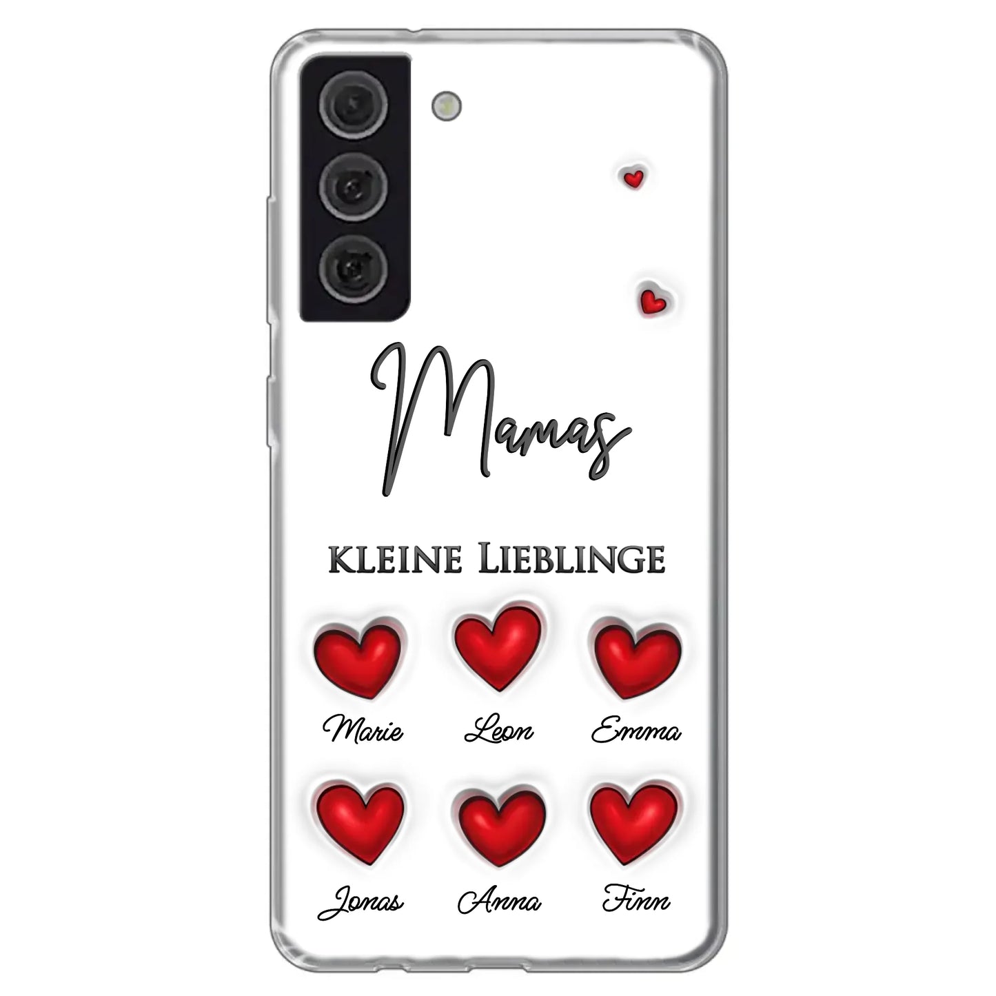 Little Darlings (Harten) - Gepersonaliseerd telefoonhoesje 