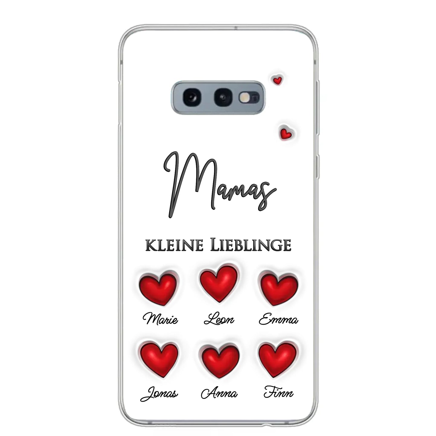 Little Darlings (Harten) - Gepersonaliseerd telefoonhoesje 