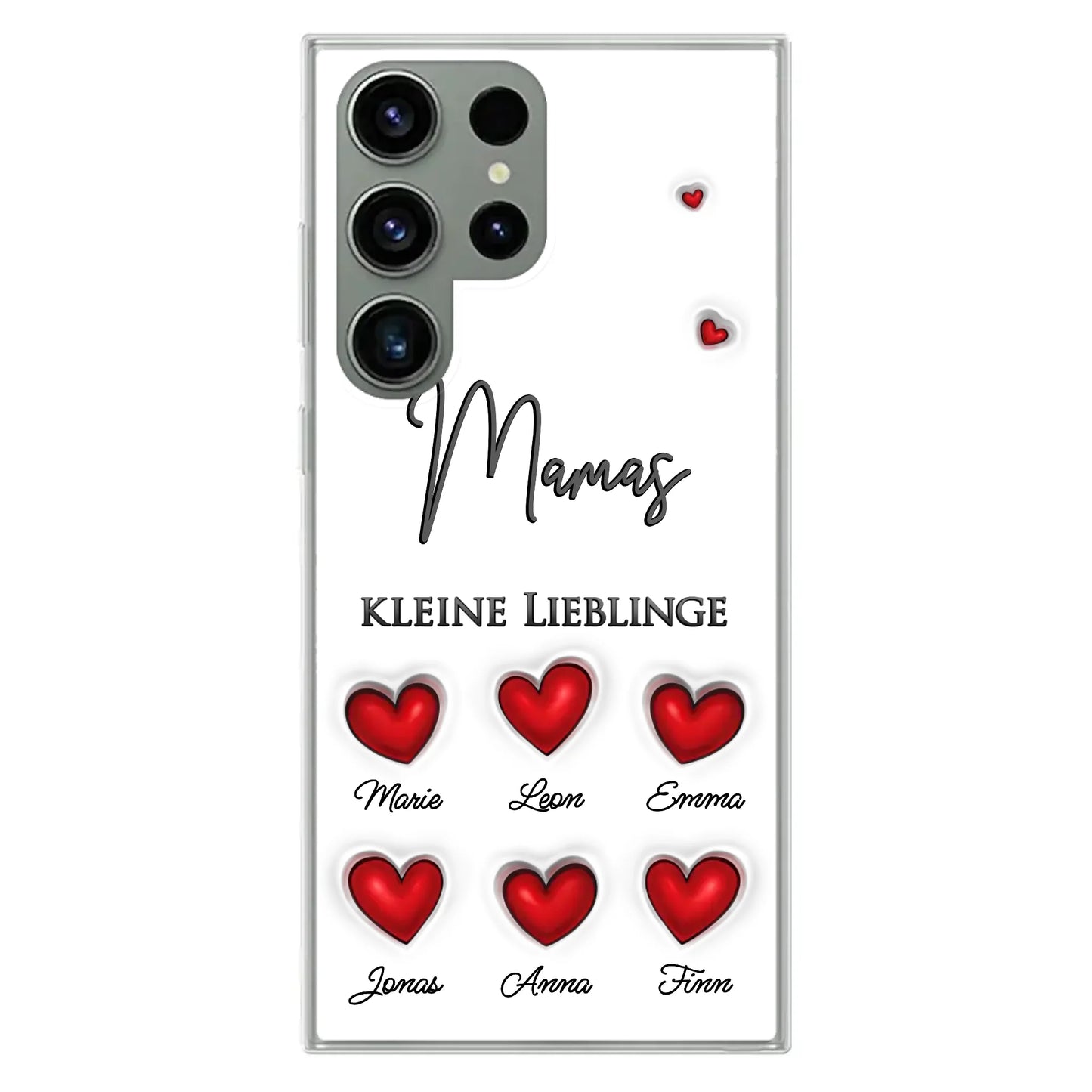 Little Darlings (Harten) - Gepersonaliseerd telefoonhoesje 