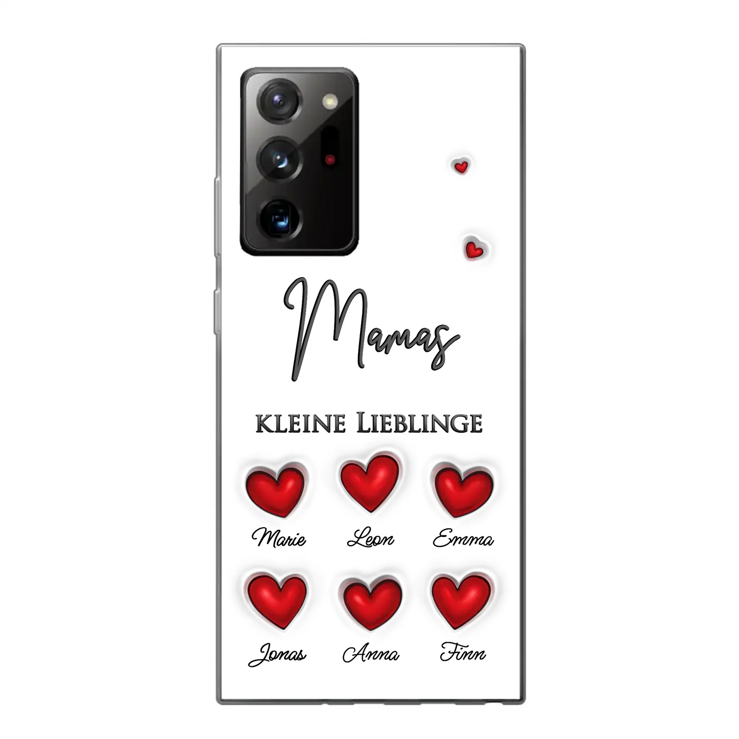 Little Darlings (Harten) - Gepersonaliseerd telefoonhoesje 
