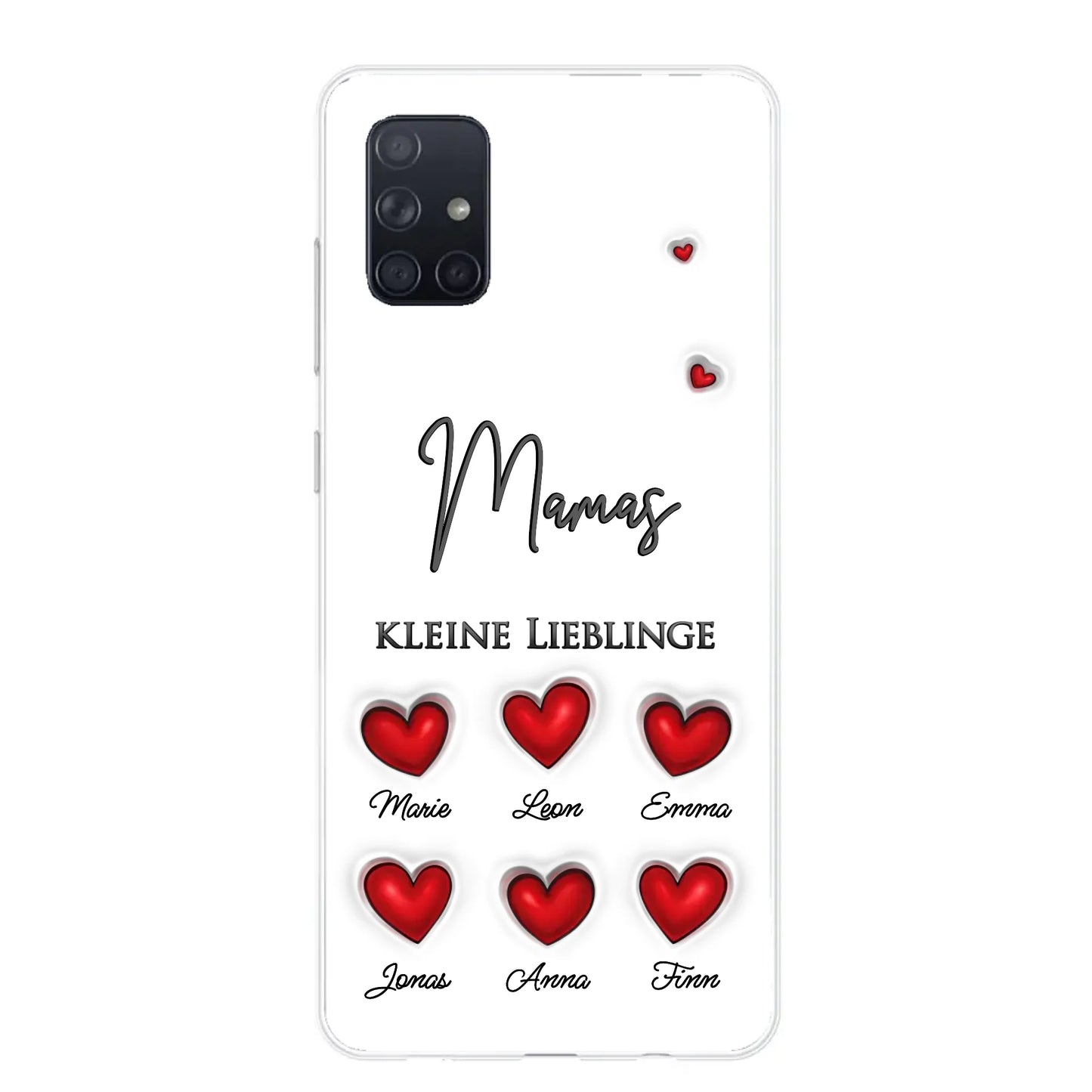 Little Darlings (Harten) - Gepersonaliseerd telefoonhoesje 
