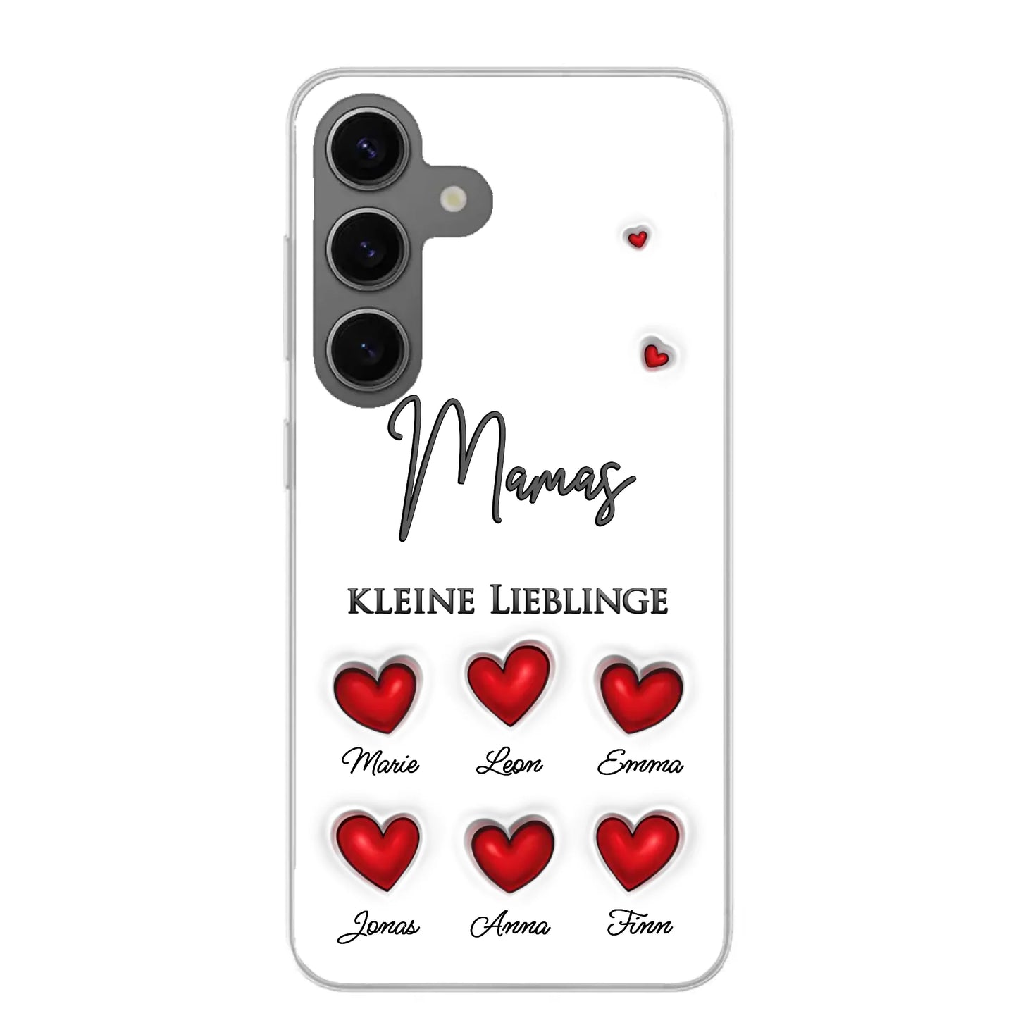 Little Darlings (Harten) - Gepersonaliseerd telefoonhoesje 