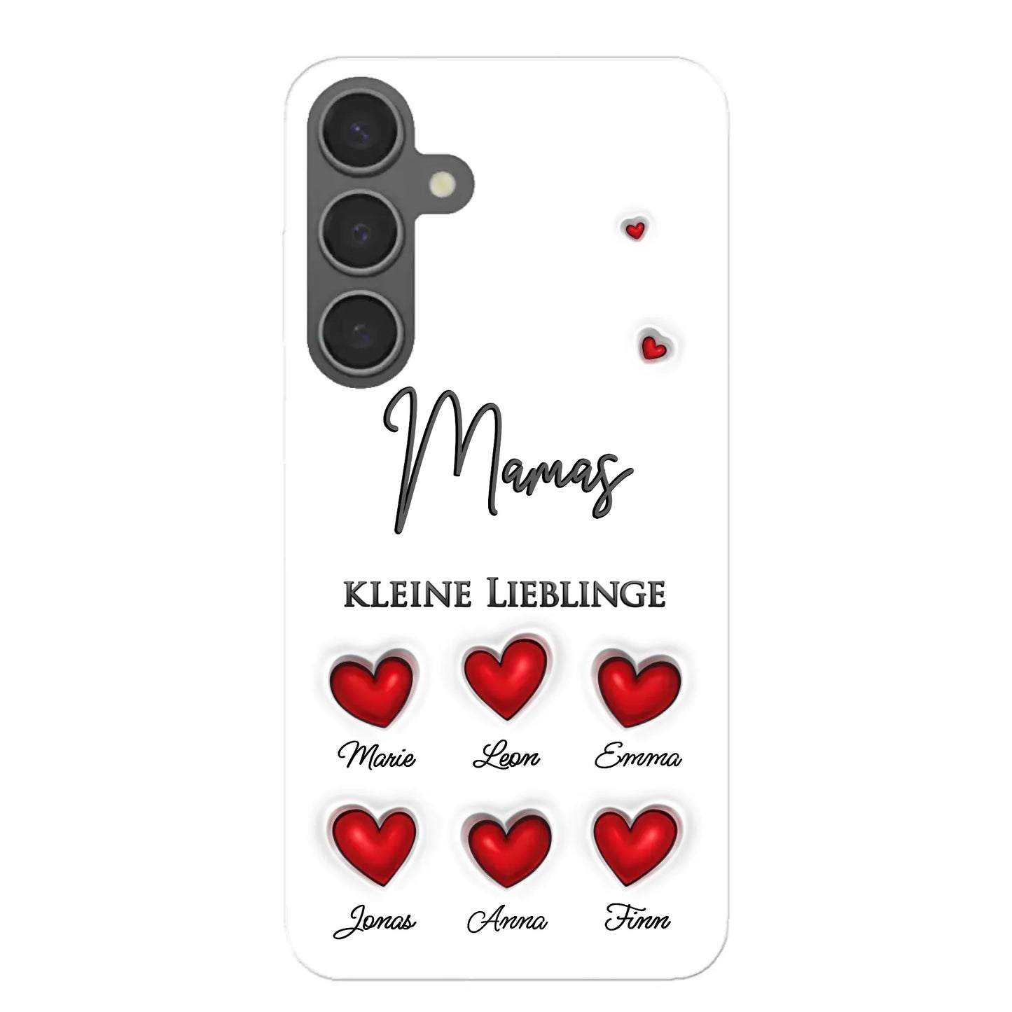 Little Darlings (Harten) - Gepersonaliseerd telefoonhoesje 