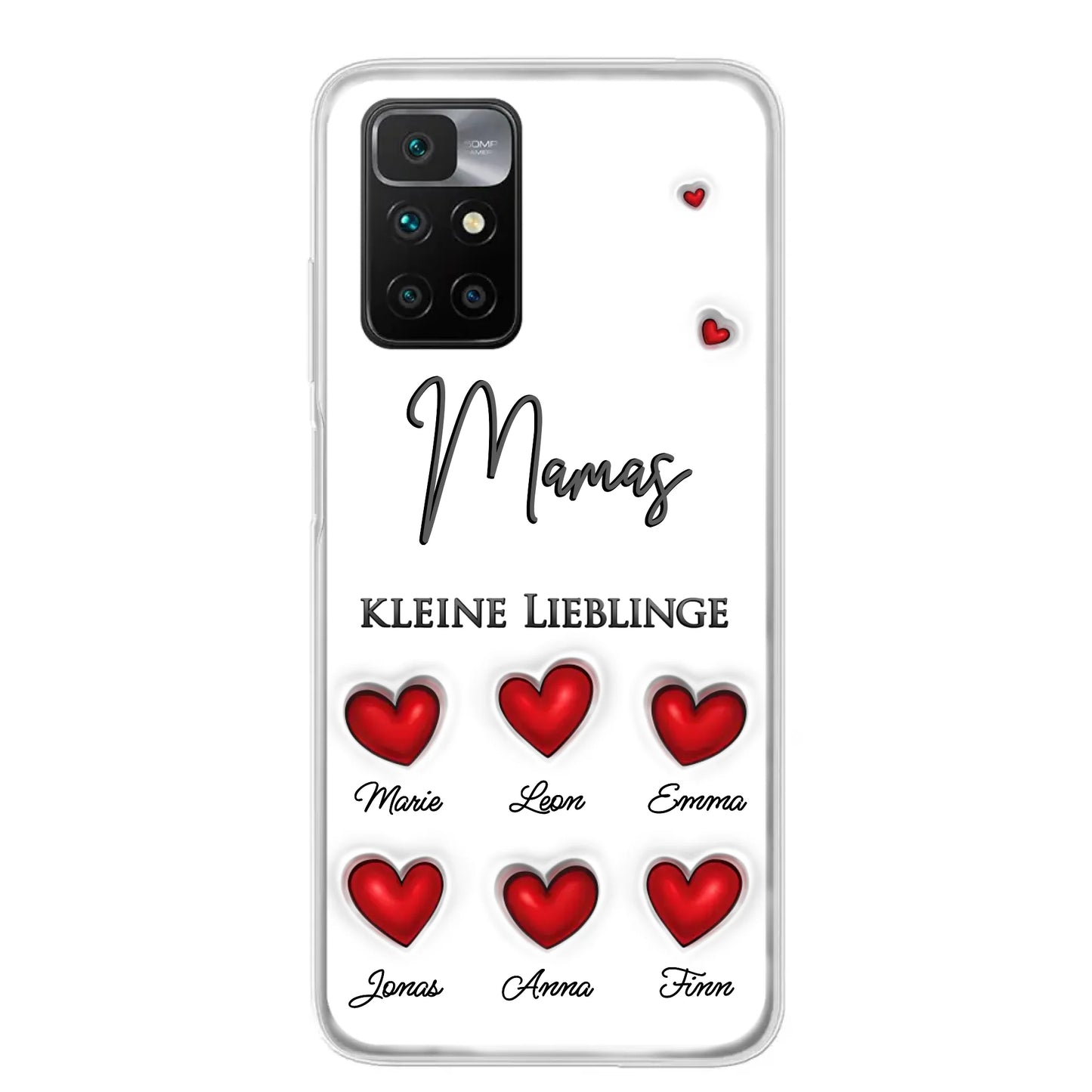 Little Darlings (Harten) - Gepersonaliseerd telefoonhoesje 