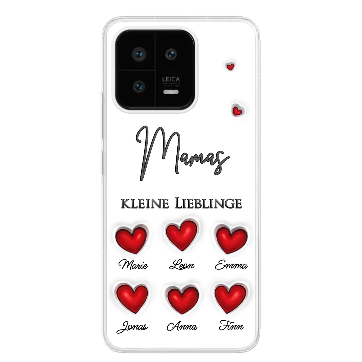 Little Darlings (Harten) - Gepersonaliseerd telefoonhoesje 