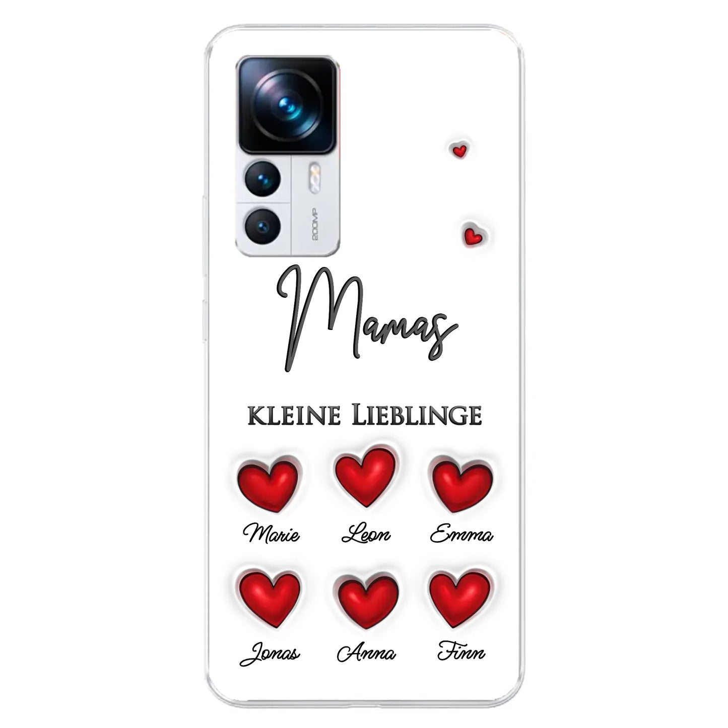 Little Darlings (Harten) - Gepersonaliseerd telefoonhoesje 