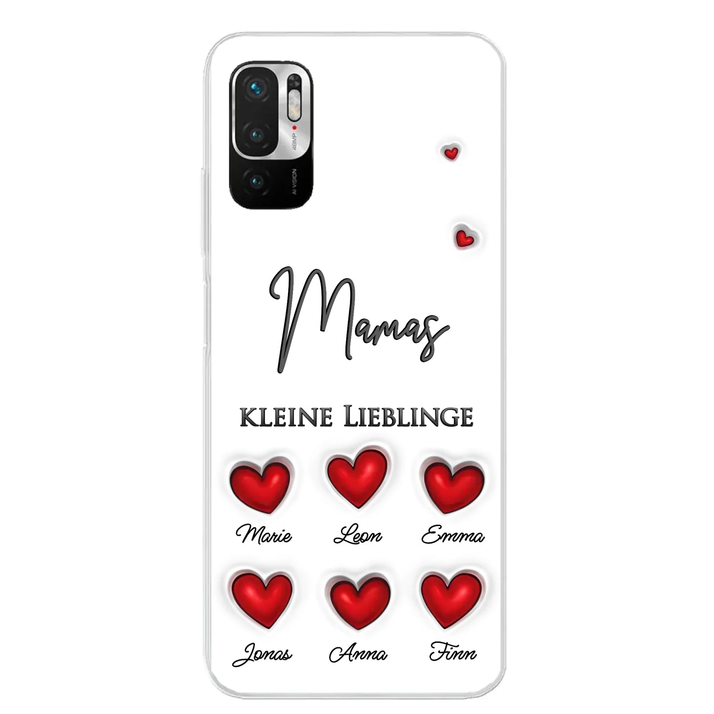 Little Darlings (Harten) - Gepersonaliseerd telefoonhoesje 