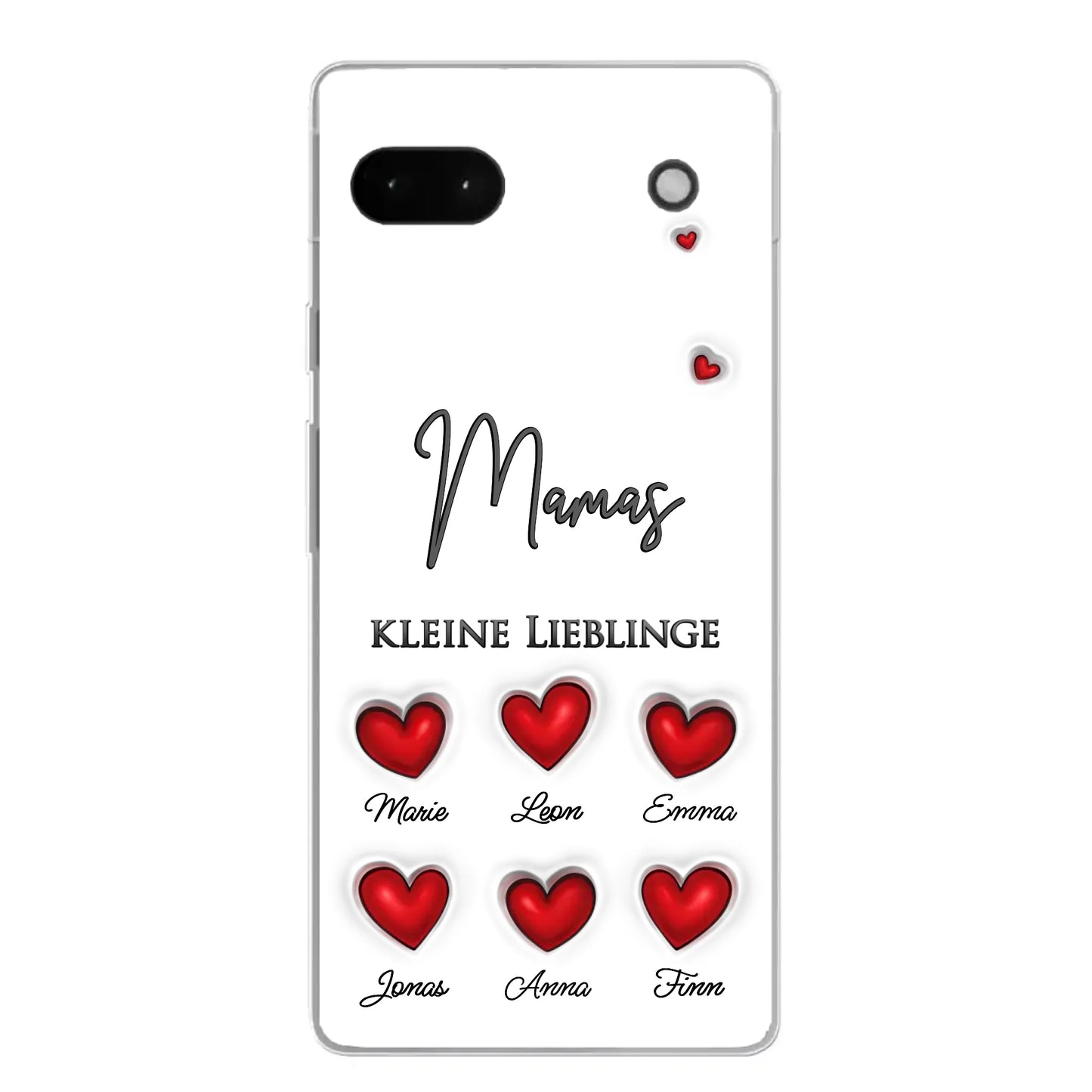 Little Darlings (Harten) - Gepersonaliseerd telefoonhoesje 