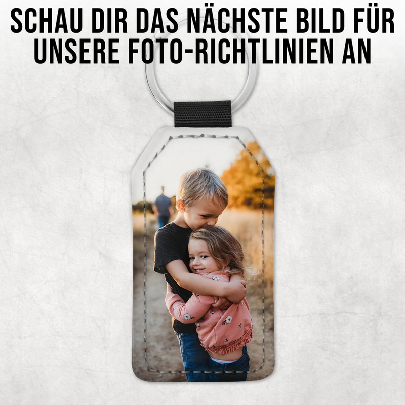 Dein Foto - Personalisierter Schlüsselanhänger