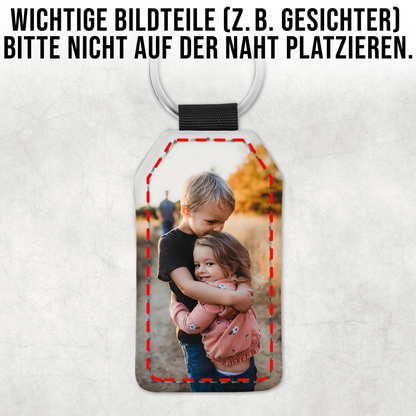 Jouw foto - Gepersonaliseerde sleutelhanger 