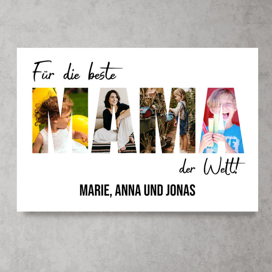 Briefkunst - Gepersonaliseerde poster