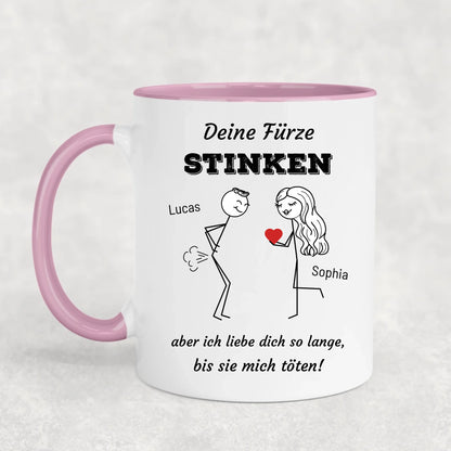 Ik hou hoe dan ook van je! - Gepersonaliseerde mok