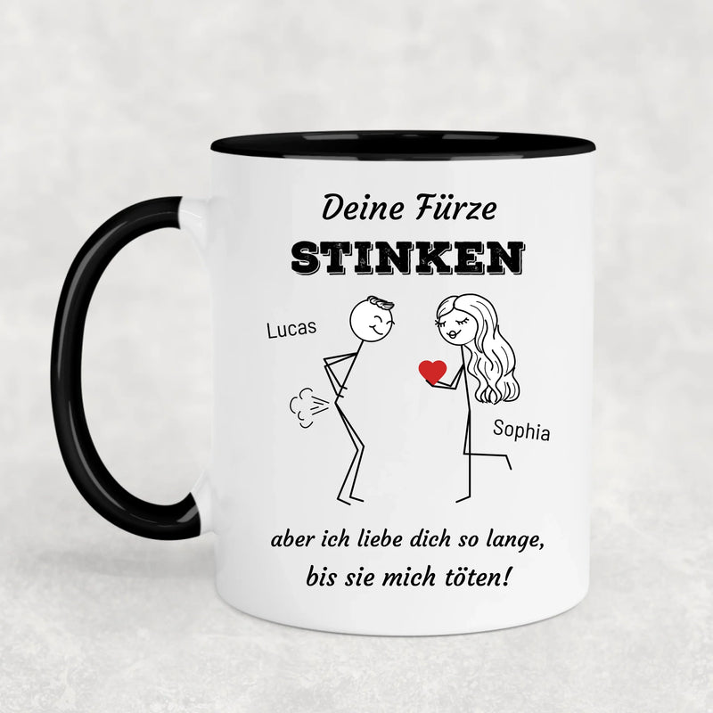Ich liebe dich trotzdem! - Personalisierte Tasse