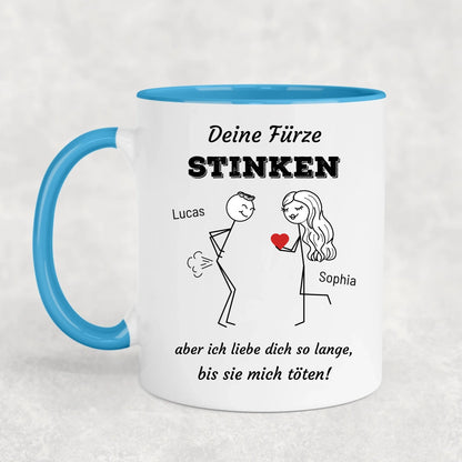 Ik hou hoe dan ook van je! - Gepersonaliseerde mok