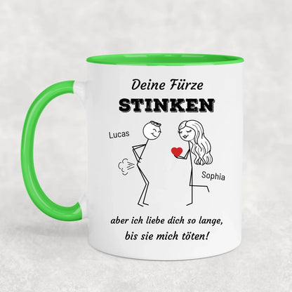 Ik hou hoe dan ook van je! - Gepersonaliseerde mok