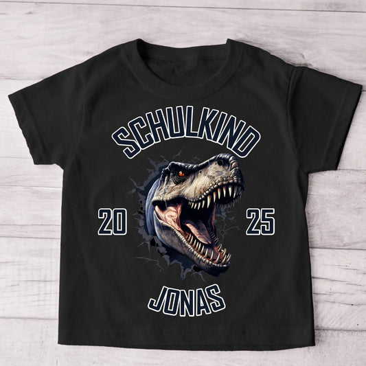 T-Rex - Gepersonaliseerd kinder-T-shirt 