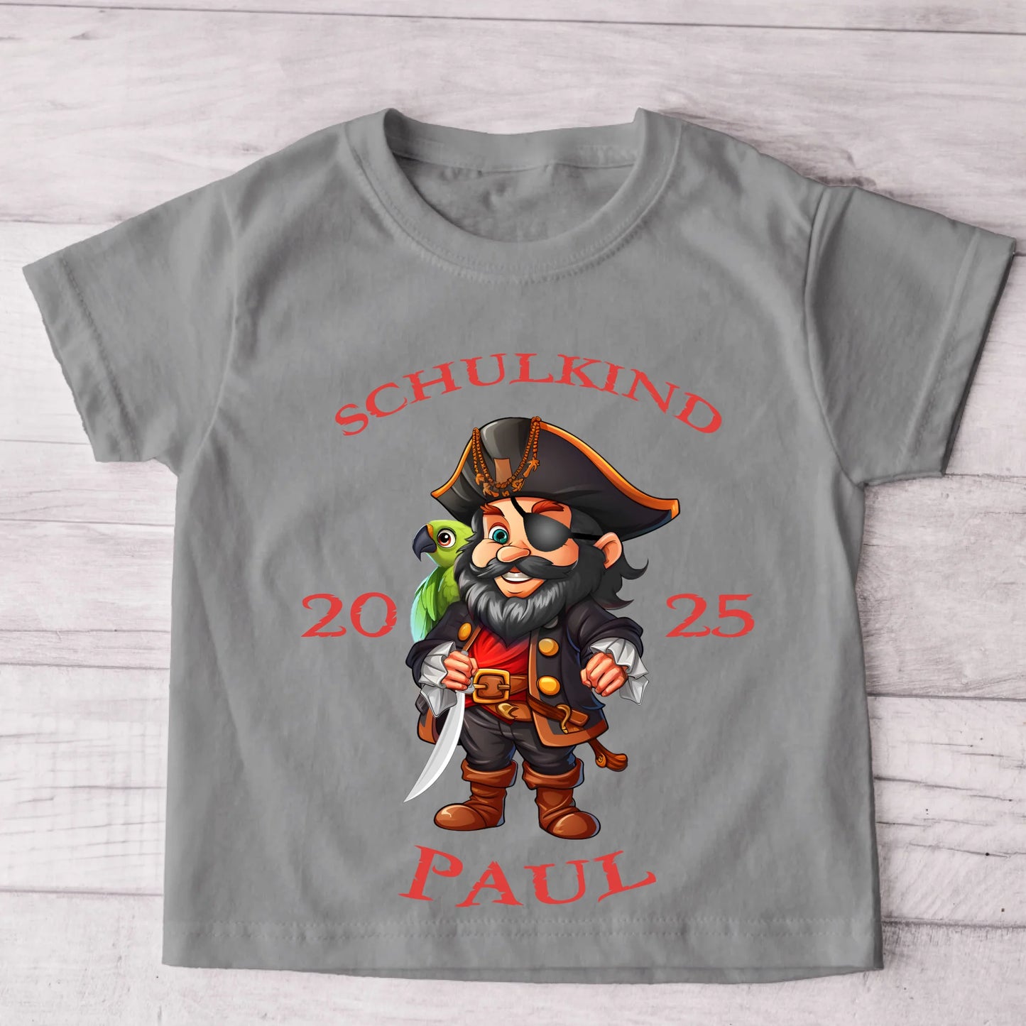 Ahoy - Gepersonaliseerd kinder T-shirt 